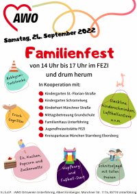 Plakat AWO-Familienfest