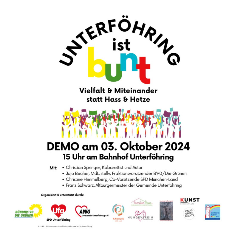 2024 Unterföhring ist bunt